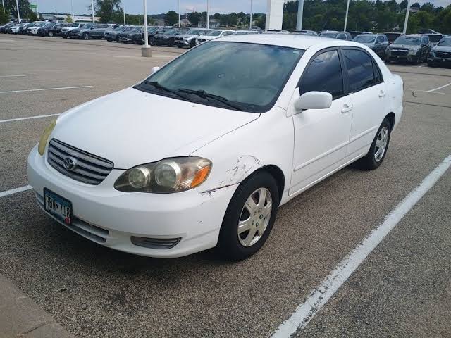 2004 Toyota Corolla E120 Series Sedan, AI generated