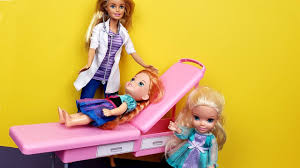 Maybe you would like to learn more about one of these? At The Doctor Elsa And Anna Toddlers One Is Sick Barbie Helps Youtube