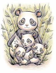 Endangered Animal Giant Panda By Sipporah Art And Illustration Cute Panda Drawing Cute Animal Drawings Cute Drawings