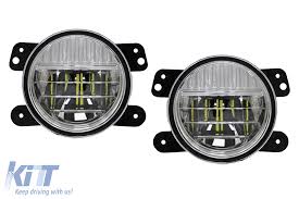 Maybe you would like to learn more about one of these? Full Led Fog Lights 4 Inch Suitable For Jeep Wrangler Jk Tj Jl 1996 2018 Carpartstuning Com