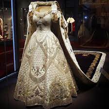 The royal collection of the british royal family is the largest private art collection in the world. Myroyals Fashion The Queen S Coronation 1953 Exhibition At Buckingham Palace In London Has Opened The Queen S Coron Royal Fashion Fashion Queen Elizabeth