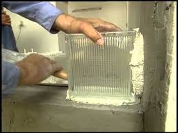 Installing glass tile flooring costs $2.50 to $5.00 per square foot. Installing Glass Blocks Youtube