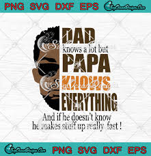 Download Dad Knows A Lot But Papa Knows Everything Svg Png Eps Dxf Father S Day Cricut Cameo File Silhouette Art Svg Png Eps Dxf Cricut Silhouette Designs Digital Download