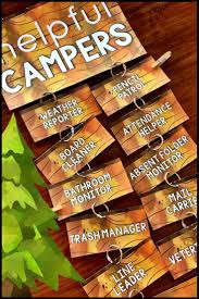 Camping Classroom Jobs Display Perfect Classroom Job Display For Your Camping Theme Classroom Camping Classroom Camping Theme Classroom Classroom Themes
