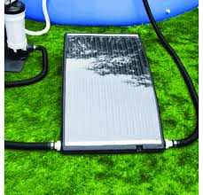 Poolmaster Slim Line Solar Pool Heater For Above Ground Pools Poollandscapediy Solar Pool Heater Solar Pool In Ground Pools
