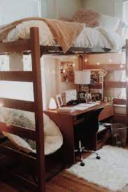 Bunk Bed Dormitory Bedroom Loft Furniture Canopy Bed Dorm Room Designs College Dorm Room Decor Dorm Room Inspiration