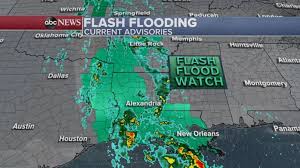 East fork trinity river, mckinney, until 12:25 june 8; Dangerous Storms Flash Flood Alerts Along The Gulf Coast Video Abc News
