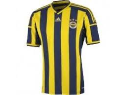 New fenerbahce home football shirt jersey 2014/15 bnwt adidas s. Adidas Fenerbahce Home Jersey 2014 15 Men S Short Sleeve