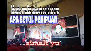 Melia sehat sejahtera adalah bisnis multi level marketing yang benar dimana perusahaan ini sudah berdiri lebih dari 16 tahun hingga saat ini dan memiliki ijin sipult dan gmp dengan produk kesehatan yaitu melia propolis, melia biyang, melia skincare dan melia decorative (kecantikan) yang memilki ijin bpom serta harga sesuai dengan harga pasar. Bisnis Melia Sehat Sejahtera Apa Betul Penipuan Youtube