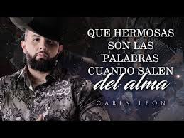 Letra Palabras Hermosas Carin Leon Lyric Video Youtube En 2020 Palabras Hermosas Letras Canciones