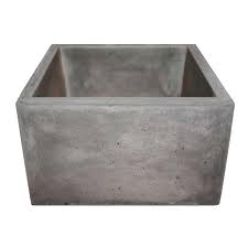 More stats for native mountain bike trail. Native Trails Farmhouse Apron Front Concrete 15 In Single Bowl Kitchen Sink In Ash Grey Nsb1515 A Sinks With Its Smooth Surface And Square Design The Ven