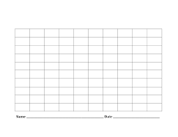Printable Blank Number Charts 1 100 Activity Shelter