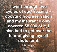 We did not find results for: I Went Through Two Cycles Of Egg Freezing Liz Cooper