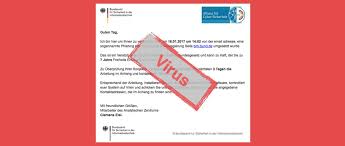 Bsi Gefalschte E Mail Verbreitet Trojaner Der Den Pc Verschlusselt