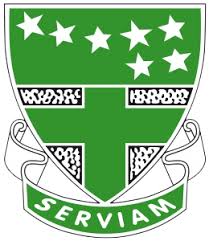 Serviam is latin for i will serve. this was the cry of st. Unser Wappen