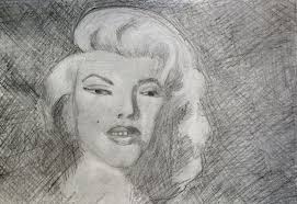 Download 182 marilyn monroe stock illustrations, vectors & clipart for free or amazingly low rates! Marilyn Monroe Drawing By Theofilos Mpampoulis Artmajeur