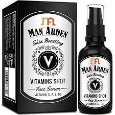 Maintain and repair damaged skin and cartilage. Amazon Com Man Arden Skin Boosting Vitamins Shot Face Serum 30ml With Vitamin C A E And B3 For Men Beauty