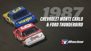 How to manually remove find my nascar lineup from chrome, edge, ie and firefox, restore home page, newtab page and search engine by default. Iracing Presents 1987 Nascar Chevrolet Monte Carlo And Ford Thunderbird Youtube
