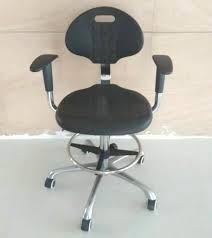 High Quality Lab Stool Chair Adjustable Stool With Wheels Lab Laboratory Chair Round Chair Ch Modern High Chair Leather Chaise Lounge Chair Metal Lawn Chairs