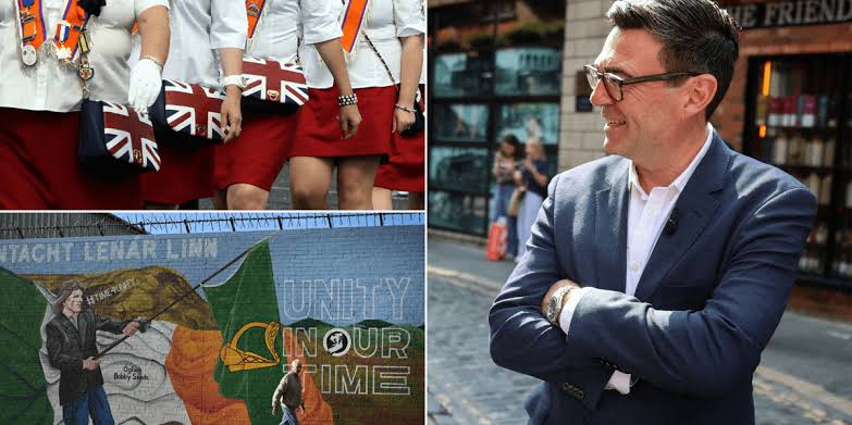 Andy Burnham rules out Irish unification poll as PM takes veiled swipe at  Brexit vote