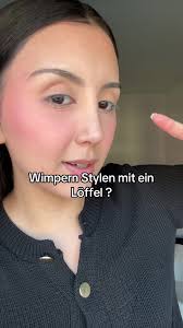Wimpern Mit Löffel Biegen