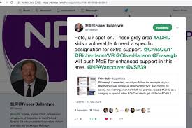 Fraser Ballantyne‏, Chris Qiu, Oliver Hanson and Carmen Cho NPA Vancouver  School Board Candidates All Support ADHD Students in BC Schools, Will Ask  For #IEPsForADHD