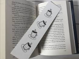 Coffee Print Paper Bookmark Handmade Bookmarks Cute Etsy In 2020 Cute Bookmarks Bookmarks Handmade Paper Bookmarks