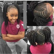 See which braided hairstyles can be used with cute beads. African Kids Hairstyles Braids Cornrow Weaving For Android Apk Download