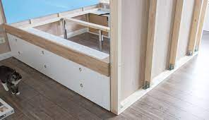 Schöne betten und passendes bettzubehör kaufen macht spaß. Anleitung Zu Meinem Schlafzimmerkonzept Mit Diy Bett Und Raumteiler