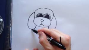 Another Video Instructing You How To Draw A Dog I Hope You Find These Videos Helpful And If You Do Why Not Join M Face Drawing Puppy Face Cartoon Girl Drawing Start by drawing an oval shape. to draw a dog i hope