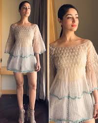 Image result for yami gautam in action jackson blue saree