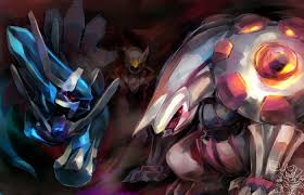 Dialga fiction wallpaper picture dragon moon star north lights. Palkia Dialga Art 1400x900 Wallpaper Teahub Io