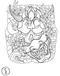 Với chúng tôi, mỗi hình xăm đều được tư vấn và thiết kế riêng cho mỗi khách hàng. 810 Hanya Oni Máº·t Quá»· Y TÆ°á»Ÿng Trong 2021 Quá»· Hinh XÄƒm Hinh XÄƒm Nháº­t