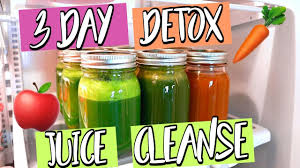 3 day detox juice cleanse lose weight