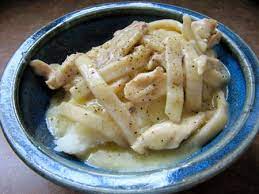 One of the best things about cold weather is soup, and there's nothing more comforting than a great chicken noodle soup. Maggie Monday Super Simple Chicken And Noodles Cooked Chicken Recipes Reames Chicken And Noodles Cooking Meat