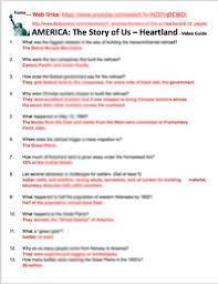 How long does it take to travel across the us? America The Story Of Us Episode 6 Heartland Video Guide Plus Video Web Link