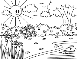 Storybook art hands on art for children. Free Printable Spring Coloring Page Download It At Https Museprintables Com Download Coloring Page Spring Coloring Pages Coloring Pages Coloring Book Pages