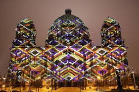 The Berlin Cathedral Iluminates During The Festival Of Lights Festival Lights Berlin Berlin Festival