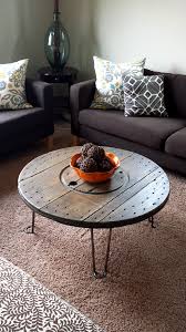 You can upcycle the old table furniture. Coffee Table With Creative Table Legs Modern Legs