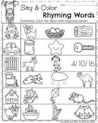 Spring Kindergarten Worksheets Planning Playtime Spring Worksheets Kindergarten Rhyming Words Preschool Worksheets