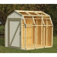 What's the best way to hang a clothing rack? 2x4 Basics Barn Roof Shed Kit Walmart Com Walmart Com