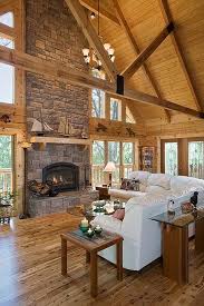 Untitled Log Home Interiors Log Homes Home Fireplace
