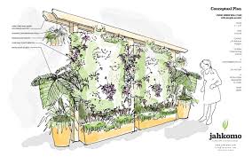 Living Green Wall Jahkomo Lanskap