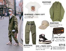 Wrangler authentics men's fleece lined cargo pant. Bts Fashion Style Finder 190531 J Hope Official Twitter Update
