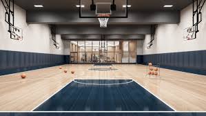 Both, there are basketball games played indoor and outdoor courts but giving that the basketball indoor games consists of the most to least physically challenging activities ,such as badminton. March Madness Is Here A Look Inside The Dreamiest Residential Basketball Courts In New York City Downtown Magazine