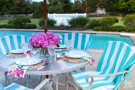 Patio Umbrella Table Centerpiece In 2020 Outdoor Table Centerpieces Outdoor Dining Chairs Outdoor Patio Table