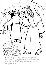 Más fichas interactivas de la resurrección de jesús. Escenas De La Muerte Y Recurreccion De Jesus Para Colorear Los Mas Pequenos Y Confeccionar Sunday School Coloring Pages Jesus Resurrection Mary Magdalene Bible