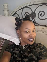 Elastic hair tie workout hero