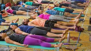 I help you relax the entire body with. Savasana Yoga