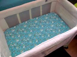 Pack N Play Sheet Elastic Sewn Onto Sheet Diy Baby Stuff Baby Sewing Projects Baby Girl Bassinet